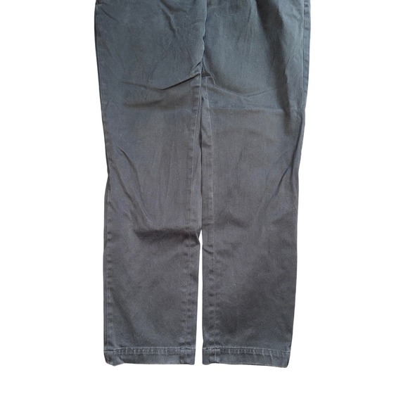 Banana Republic Skinny Chino Pants Mens 31x27 Dark Gray Charcoal Cotton Blend - Picture 2 of 8